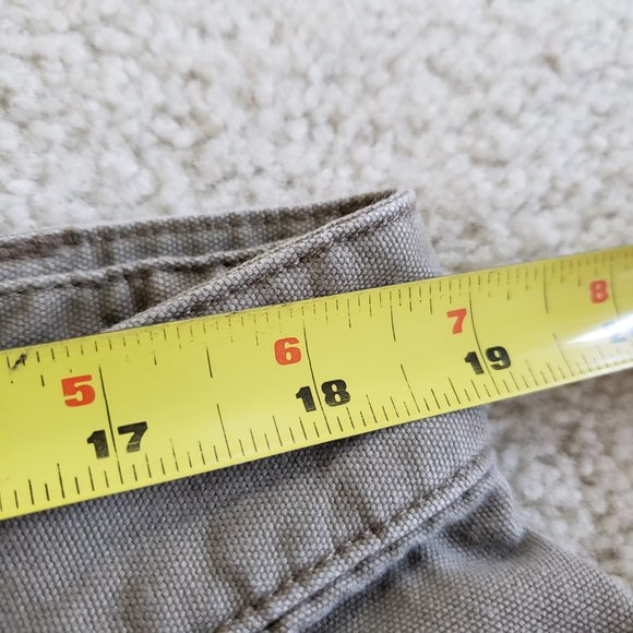 Columbia Convertible Cargo Pants Mens 38X29.5 Zip Off Shorts Tan Hiking Preowned - Picture 10 of 12